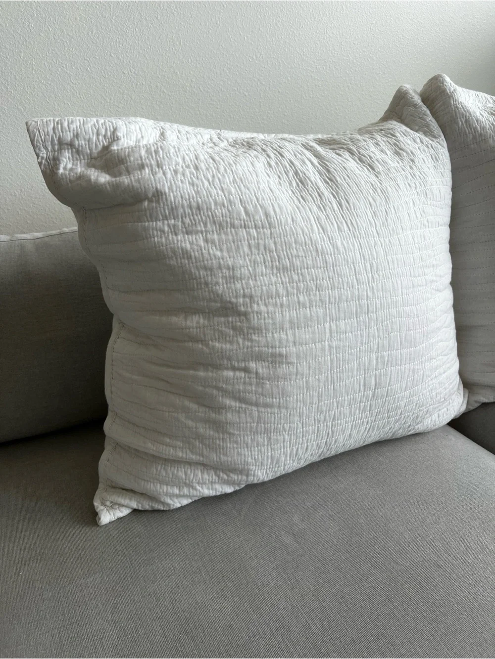 Quilted Euro Throw Pillows
